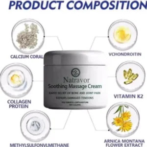 Natravor Soothing Massage Cream Coral Calcium + Light Sensitive