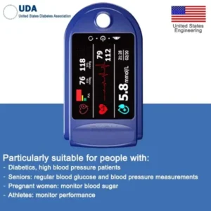 Zakdavi™ High Precision Non-invasive Glucose Meter Clinical certification & 99.9% Accuracy