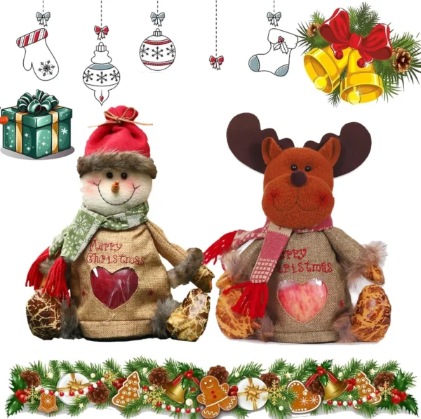 🎉Natravor™-Christmas Gift Bags Zipper Design