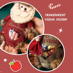 🎉Natravor™-Christmas Gift Bags Zipper Design