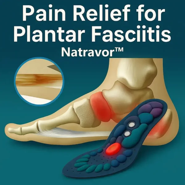 Natravor™  Magnetic Massage Insoles – Relieve Foot Pain & Improve Circulation Naturally