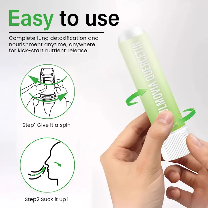 Natravor® Pulmovia Quercetin Lung Detox Inhaler