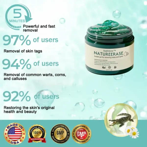 Official Store: Natravor™ NatureErase Instant Gel for Mole & Spot Removal