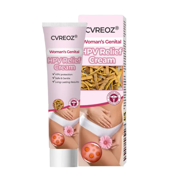 ♀️ CVREOZ® Woman's Genital HPV Relief Cream ⏰ LIMITED OFFER 60% OFF 🩷