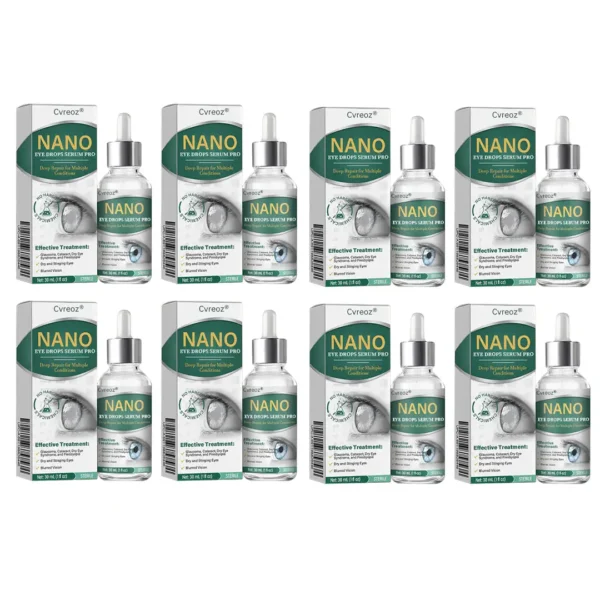 Cvreoz® Nano Eye Drops Serum Pro✅FDA Approved(Suitable for presbyopia, dry eye syndrome, glaucoma, and cataracts)
