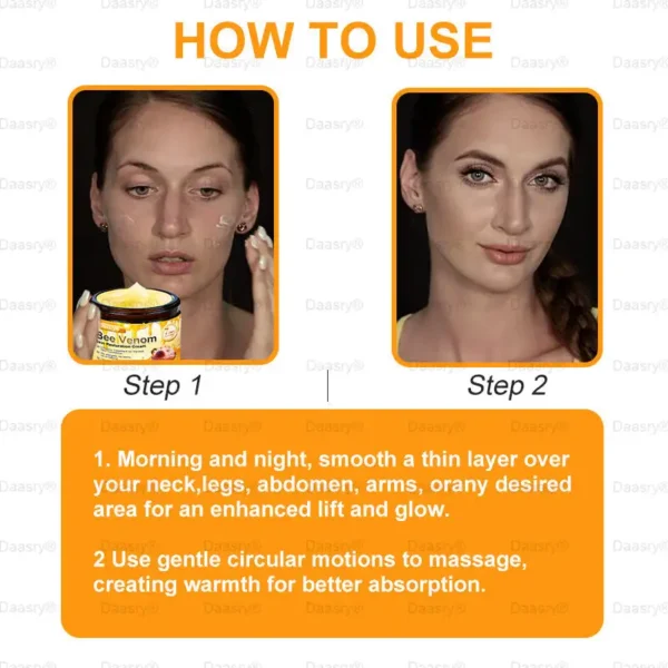 Mayo & Cleveland Clinic Store: Made IN USA - Natravor™"Dermal Gold" Botox Bee Venom Skin Restoration Cream - LAST DAY 80% OFF