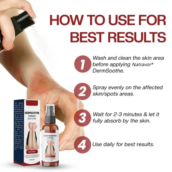 Natravor® DermSoothe Psoriasis Relief Spray