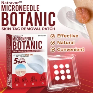 Natravor® MicroNeedle Botanic Skin Tag Removal Patch ✅Australian Made