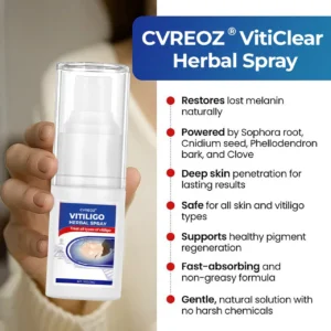 💙 CVREOZ® Vitiligo Herbal Spray ❤️ SPECIAL OFFER: 60% OFF🔥