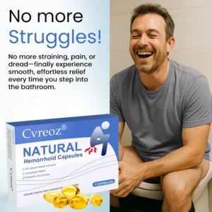 🔥LIMITED DEAL: 60% OFF🔥Cvreoz® Natural Hemorrhoid Capsules
