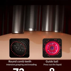 NATRAVOR™ – Scalp Massage & Red Light Therapy Comb