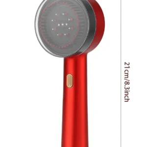 NATRAVOR™ – Scalp Massage & Red Light Therapy Comb