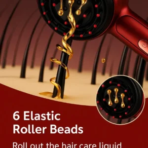 NATRAVOR™ – Scalp Massage & Red Light Therapy Comb