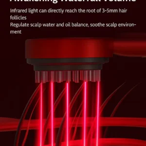 NATRAVOR™ – Scalp Massage & Red Light Therapy Comb