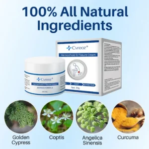 🏆Official Store|70% Off! Cvreoz® Hemorrhoid & Fissure Cream