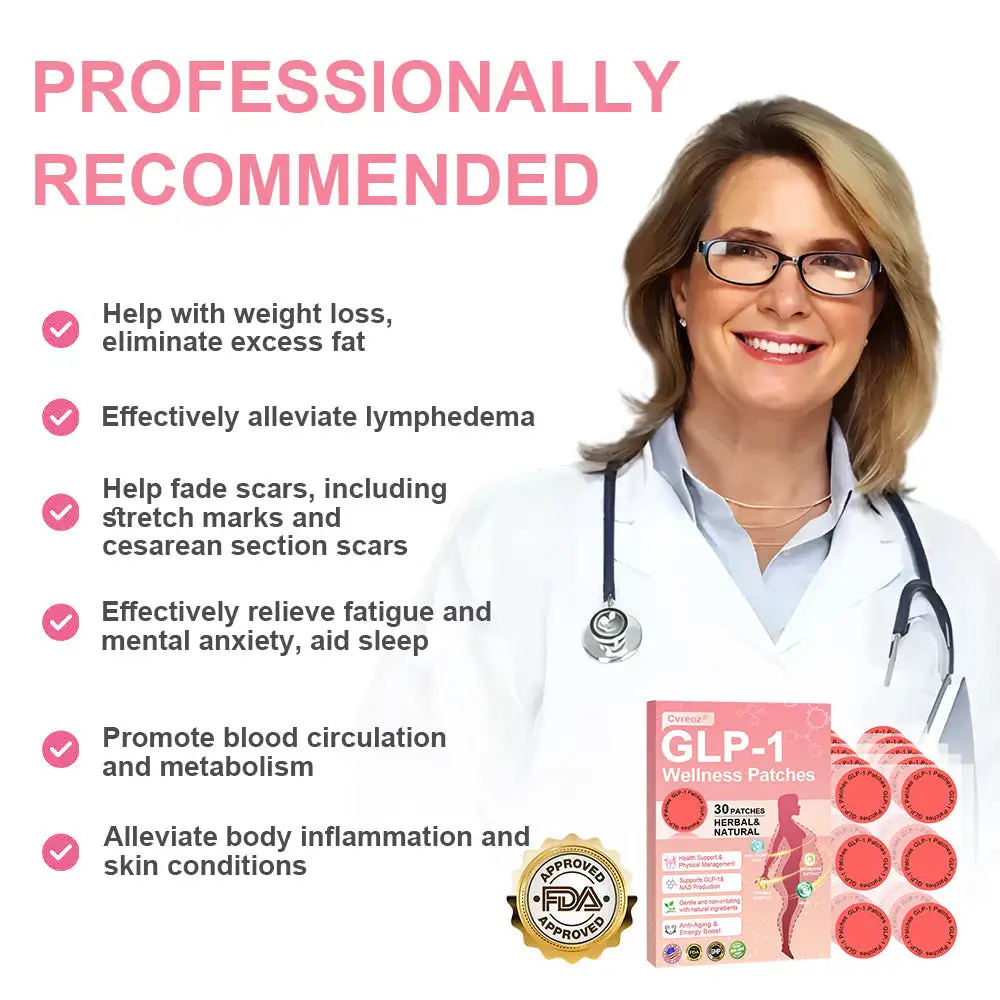 Cvreoz® 🌿🌿 GLP-1 Health Patch 🔥 Limited Edition Packaging with 70% Discount! 🔥 (Suitable for long-term use or use during any endurance activity)