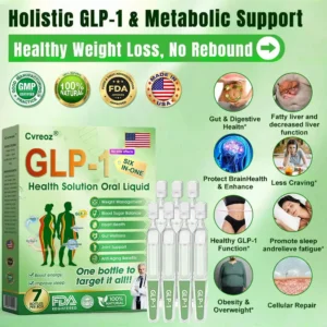 🇺🇲🏥Cvreoz® 6-in-1 GLP-1 Oral Solution — The Complete Weight & Metabolic Reset ✅