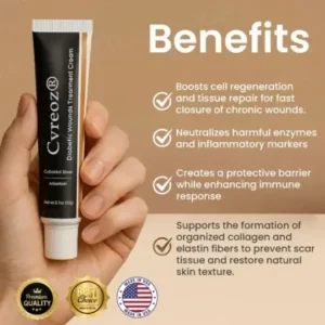Cvreoz® Diabetic Wounds Treatment Cream