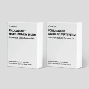 Cvreoz® FollicleBoost Micro-Delivery System Advanced Scalp Renewal Kit