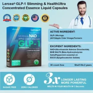Lercea® GLP-1 Slimming & Health Ultra Concentrated Essence Liquid Pearls