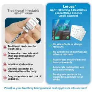 Lercea® GLP-1 Slimming & Health Ultra Concentrated Essence Liquid Pearls