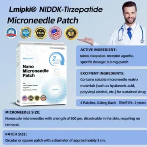 Lmipki® NIDDK-Tirzepatide Nano Microneedle Patch