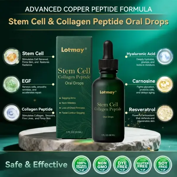Lotmay® Stem Cell Collagen Peptide Oral Drops
