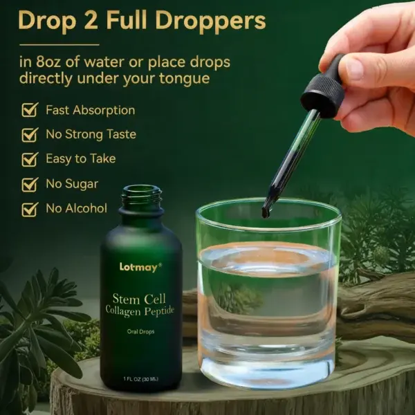 Lotmay® Stem Cell Collagen Peptide Oral Drops