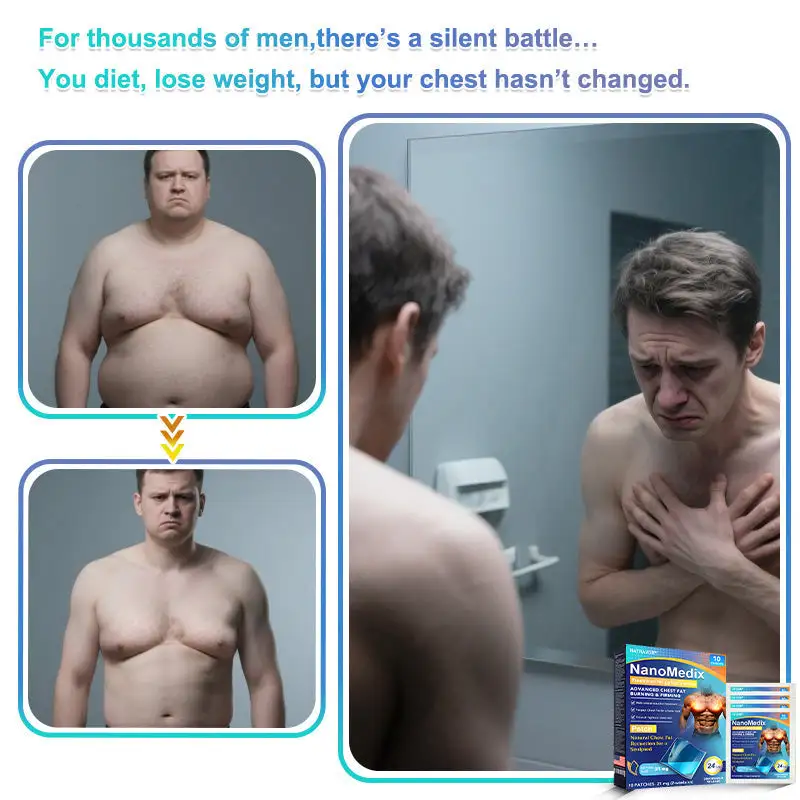 NATRAVOR® NanoMedix Gynecomastia Chest Fatburn & Firm Patch