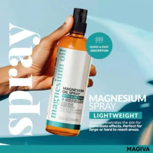 Natravor™ Magnesium Oil Spray (12 oz) + Body Massage Lotion Set 8oz