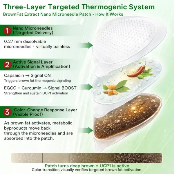 ๐๐ฅ๐๐ซ๐๐๐ฎ๐ฑ๐ยฎ BrownFat Extract Nano Microneedle Patch
