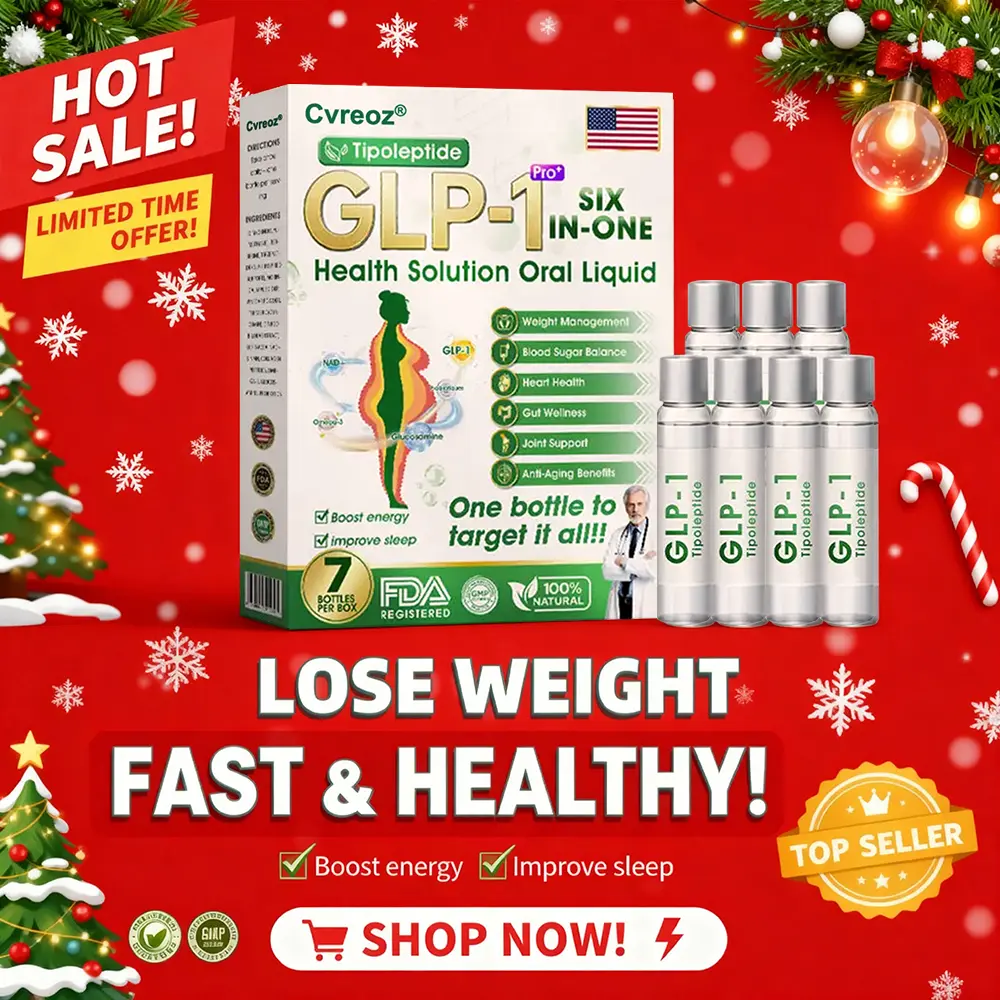 🎄 Christmas Sale: Buy 5 Get 5 Free | Cvreoz® 6-in-1 Metabolism & Vitality Drops | Results in 7 Days ⚡