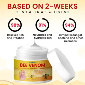 🏷️ EXCLUSIVE DEAL! 50% OFF - Cvreoz® Bee Venom Psoriasis Treatment Cream