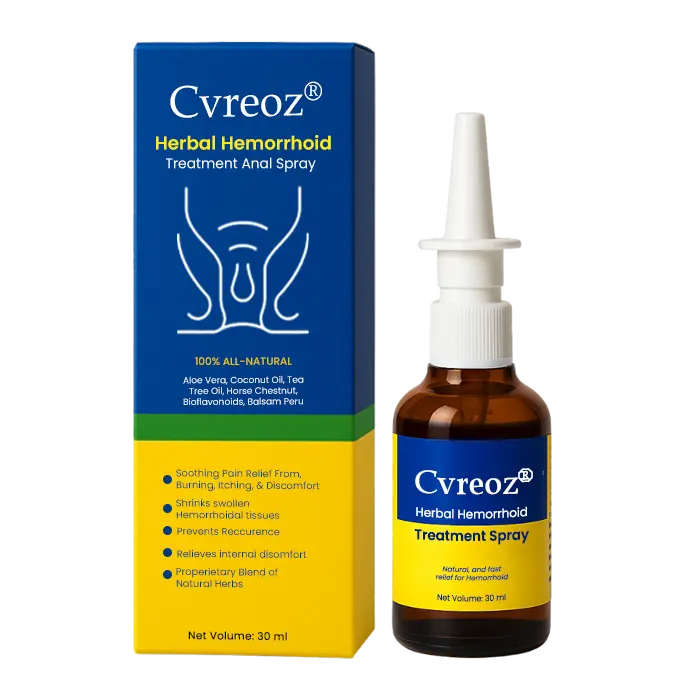 🏷️ EXCLUSIVE DEAL! 50% OFF - Cvreoz® Herbal Hemorrhoid Treatment Anal Spray