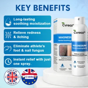 ✅  Official Store: Cvreoz® Magnesium Herbal Psoriasis Spray ⚕️