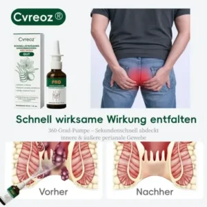 Cvreoz® SCHNELLWIRKSAMES HÄMORRHOIDEN-PRO SPRAY