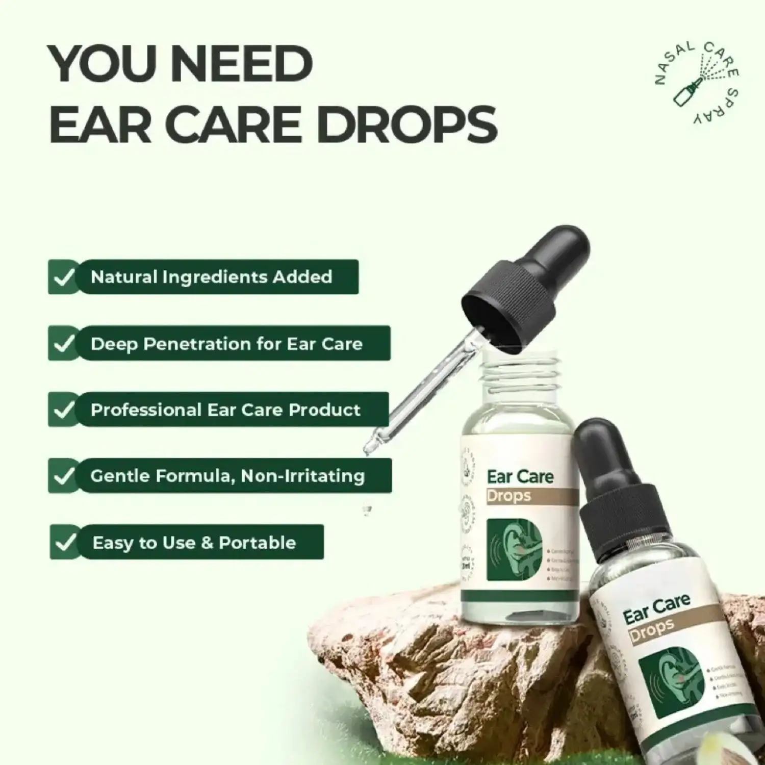 NATRAVOR® Ear Care Drops – Plant-Based Formula | FDA-Registered