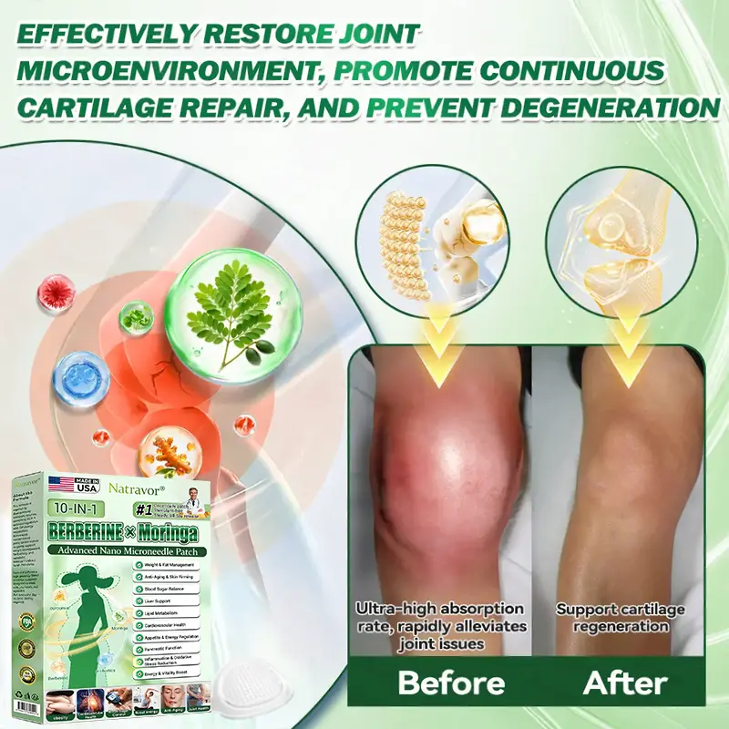 𝐎𝐟𝐟𝐢𝐜𝐢𝐚𝐥 𝐒𝐭𝐨𝐫𝐞 🇺🇸 | Natravor® 10-in-1 Berberine x Moringa Advanced Nano Microneedle Patch – Daily, Visible Results in 7 Days ✅ For Weight, Skin, Diabetes & Joint Health 🗽