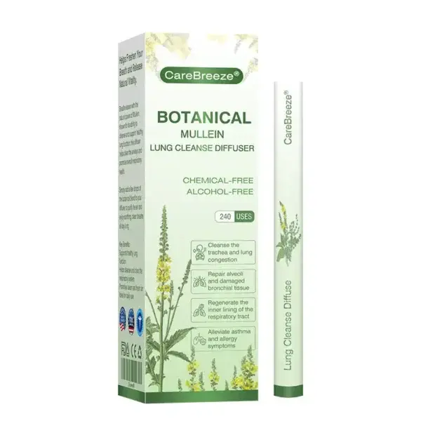 CareBreeze® Botanical Mullein Lung Cleanse Diffuser