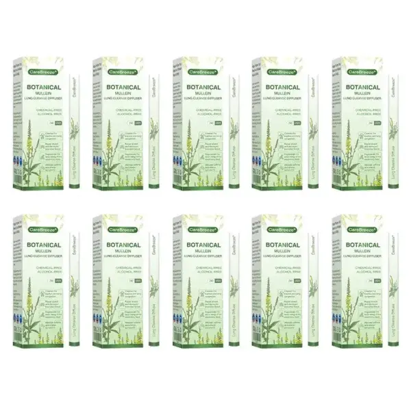 CareBreeze® Botanical Mullein Lung Cleanse Diffuser