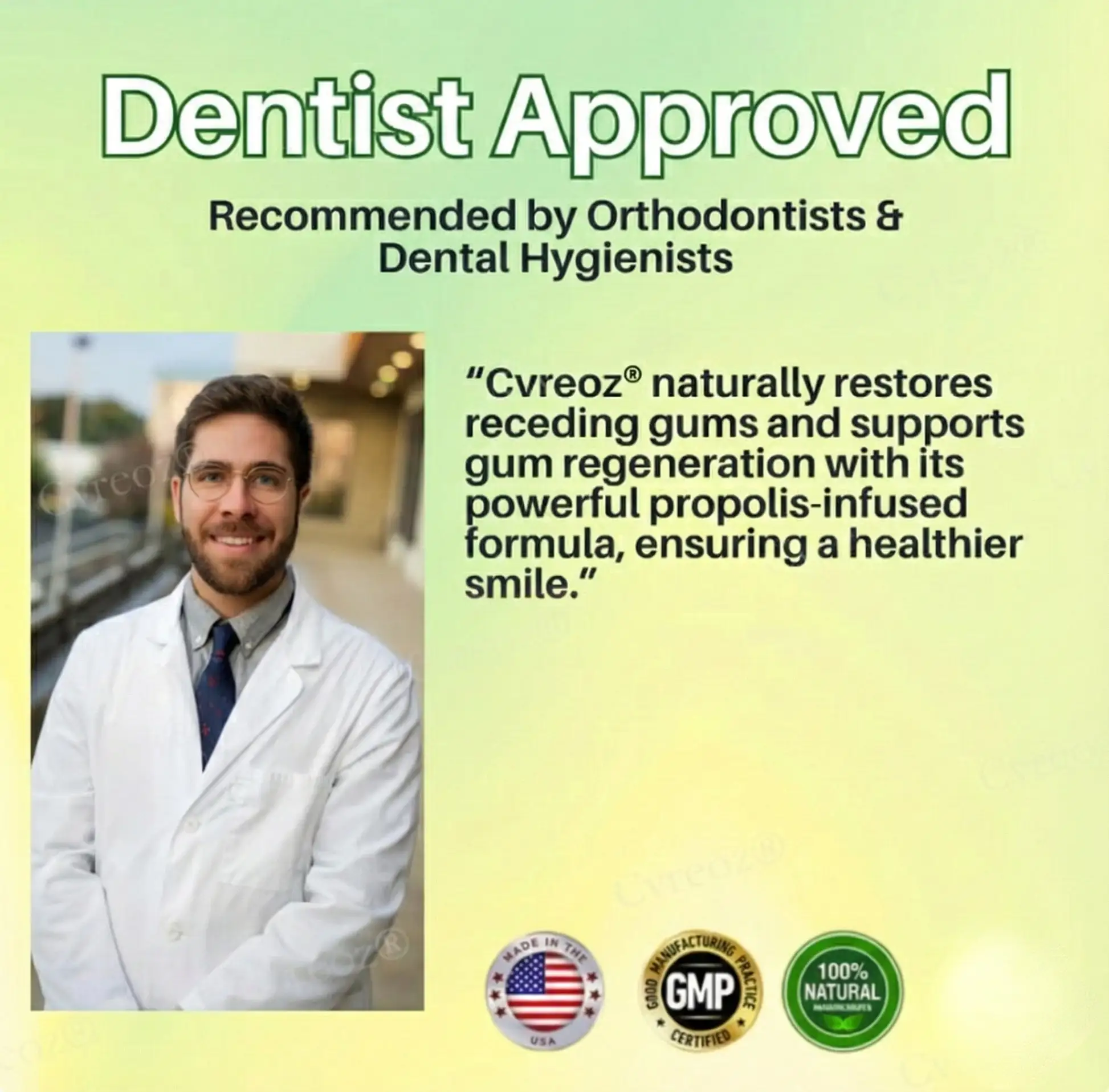 Cvreoz® Propolis Oral Health Spray