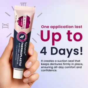 🔥LIMITED SPECIAL OFFER🔥 NATRAVOR® Thermoplastic Denture Adhesive - All Day Secure