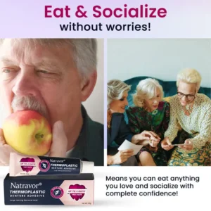 🔥LIMITED SPECIAL OFFER🔥 NATRAVOR® Thermoplastic Denture Adhesive - All Day Secure