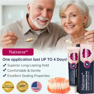 🔥LIMITED SPECIAL OFFER🔥 NATRAVOR® Thermoplastic Denture Adhesive - All Day Secure