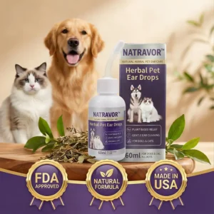 NATRAVOR® Herbal Pet Ear Drops🌿