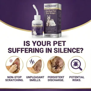 NATRAVOR® Herbal Pet Ear Drops🌿