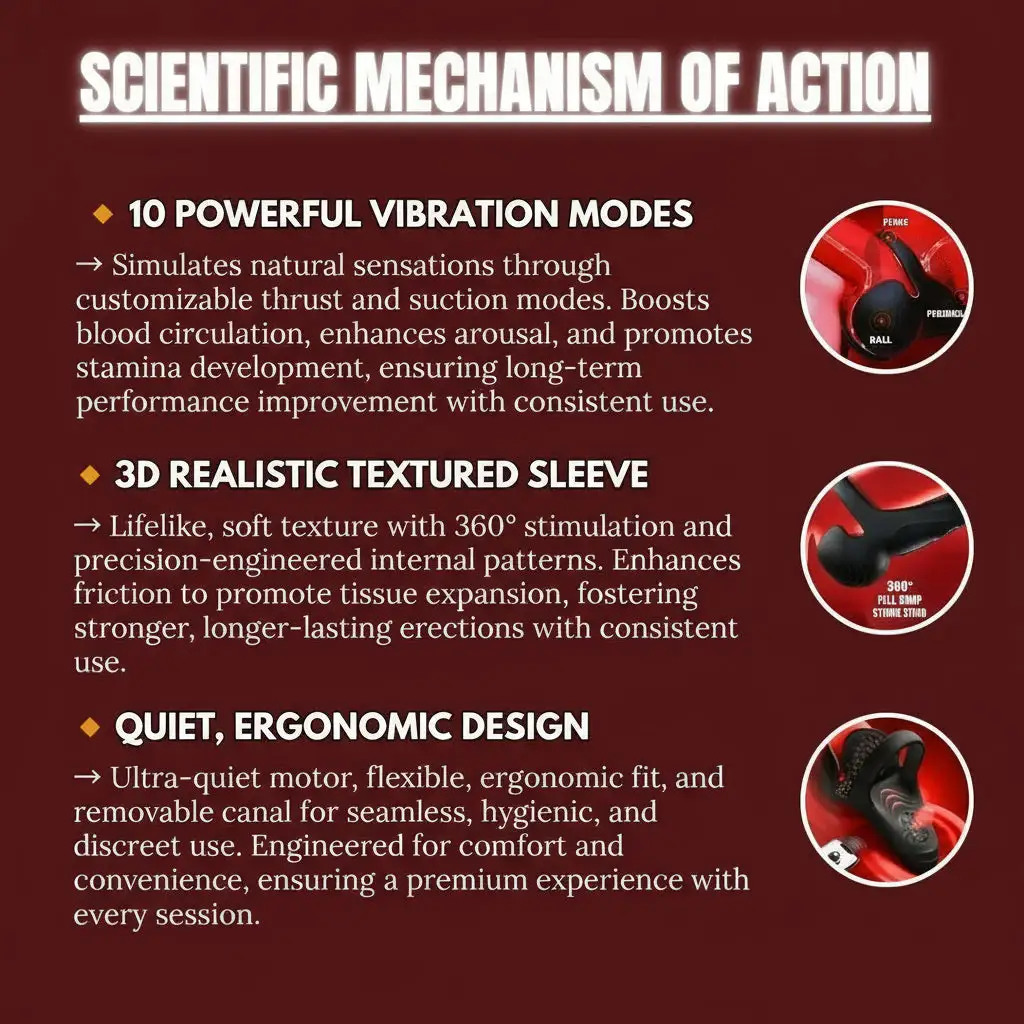 NATRAVOR® VitalEngine Pro-The #1 5-in-1 at-home trainer that reverses ED; PE with advanced precision