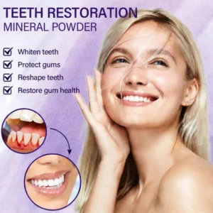 ✅Official Store |🗽Natravor® Fluoride-Free Nano Hydroxyapatite Tooth Powder👨‍⚕️(Treats periodontitis and mouth ulcers, prevents tooth loss, and repairs gum recession)