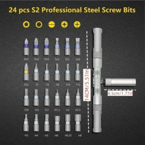 The perfect Valentine’s Day gift 🔧❤️ NATRAVOR 24-in-1 DIY Screwdriver Set – Your All-in-One Home Repair Companion