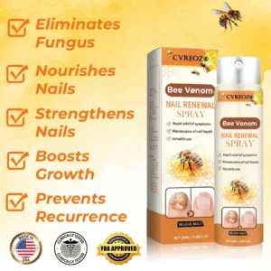 26 Pcs Left !!! - Cvreoz® Bee Venom Nail Renewal Spray - LIMITED-TIME OFFER | Bring out your best self-confidence!💕